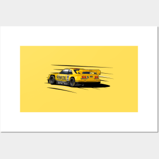 Nissan NISMO Skyline GT-R R33 Pennzoil JGTC Posters and Art